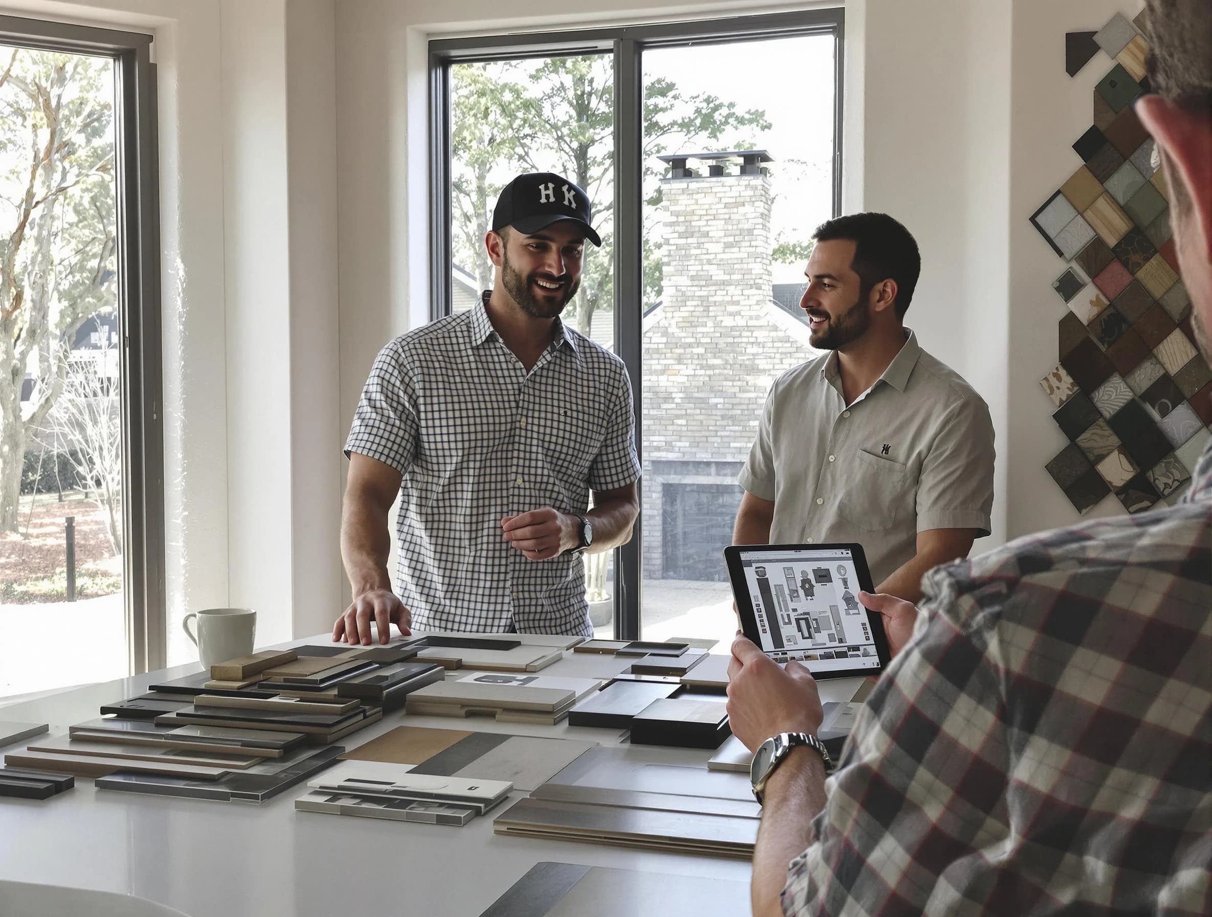 Chester Chimney Sweep remodeling a chimney and fireplace in Chester, VA