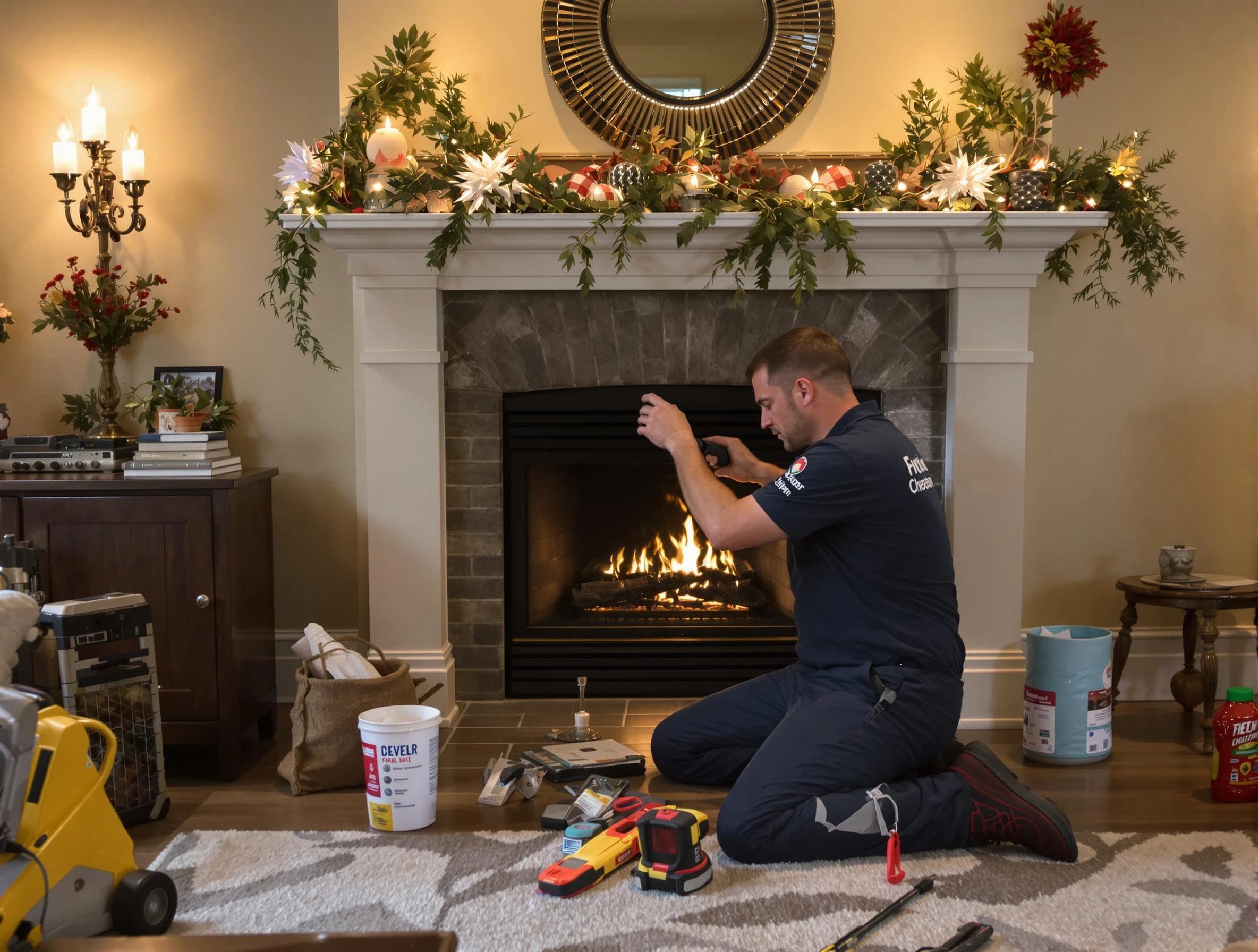 Chester Chimney Sweep offering fireplace maintenance services in Chester, VA