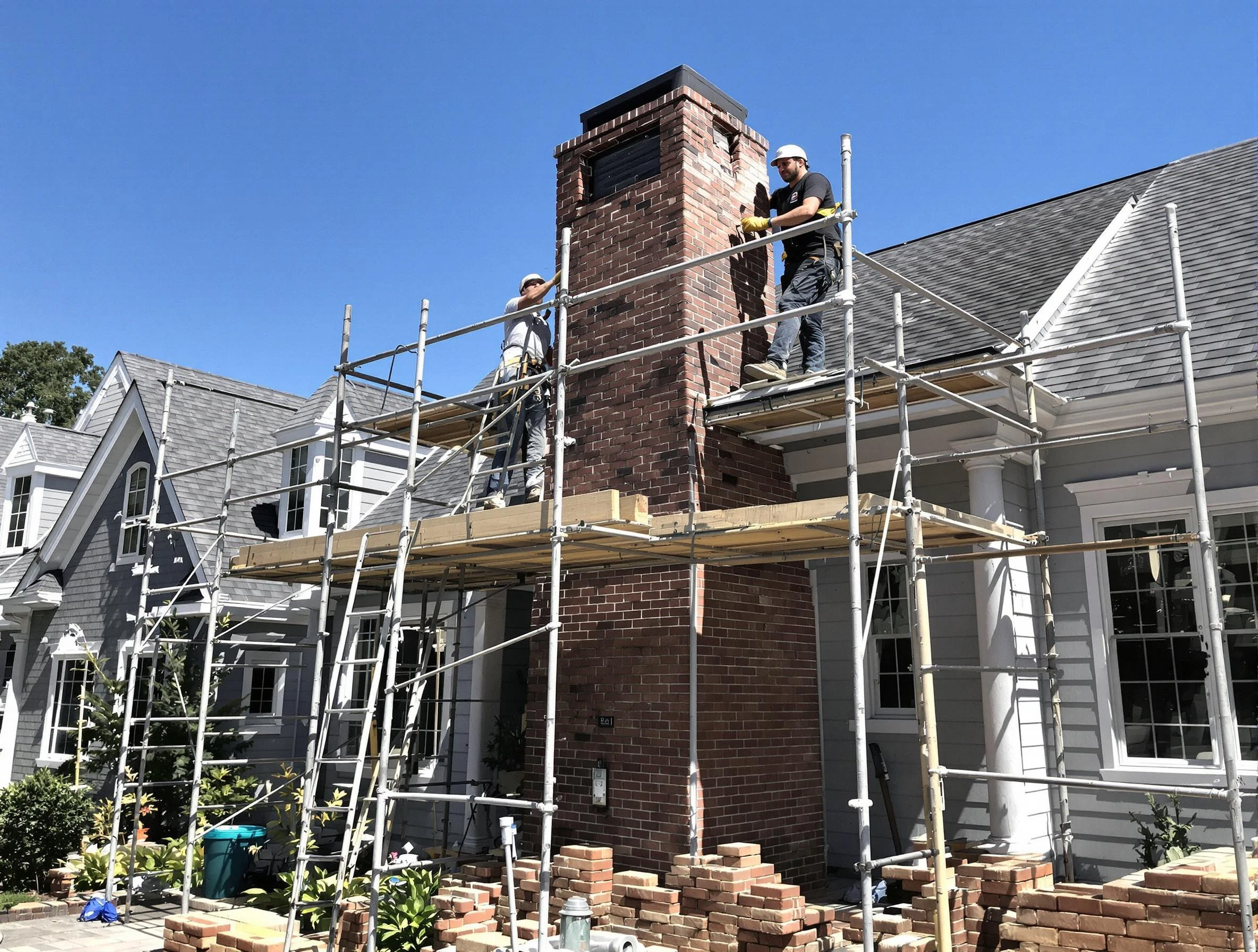 Chimney Rebuilding in Chester