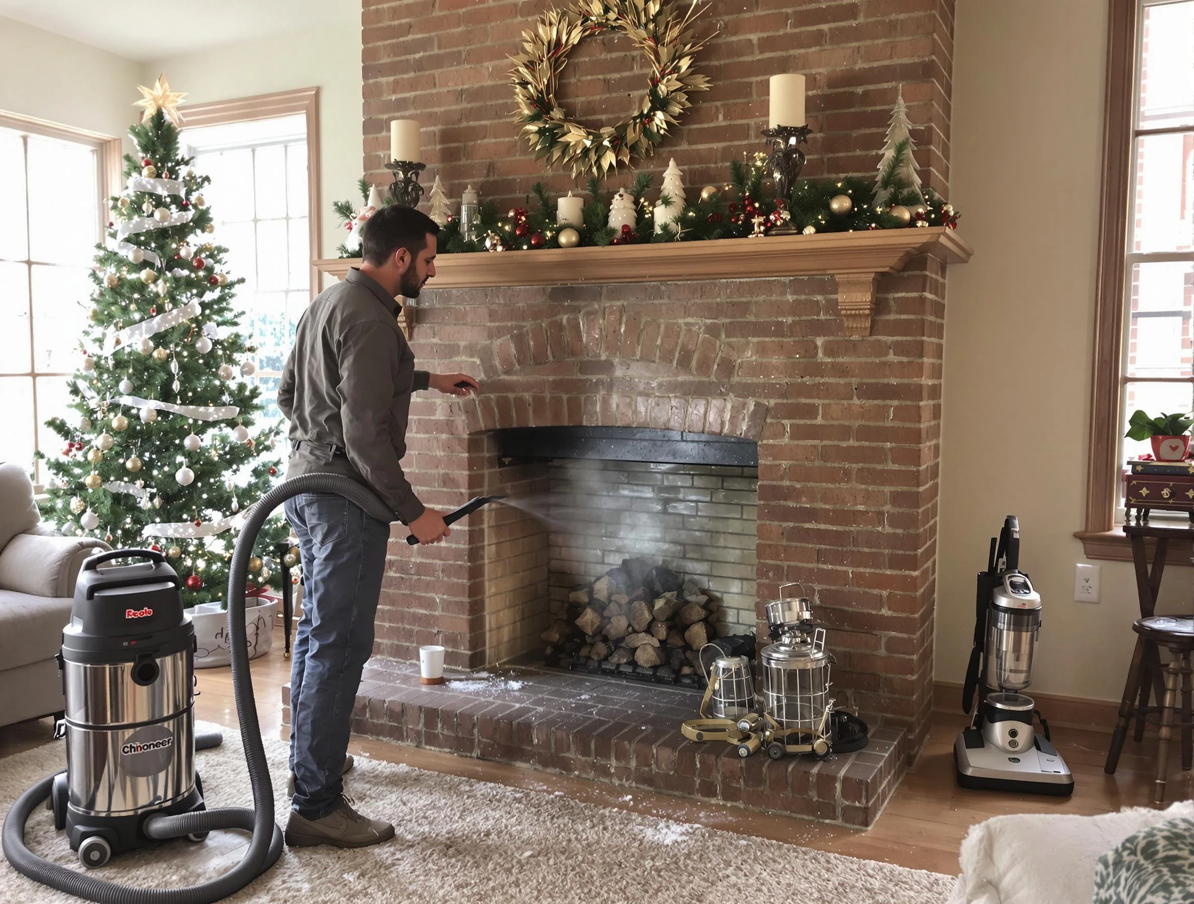 Fireplace Cleaning in Chester